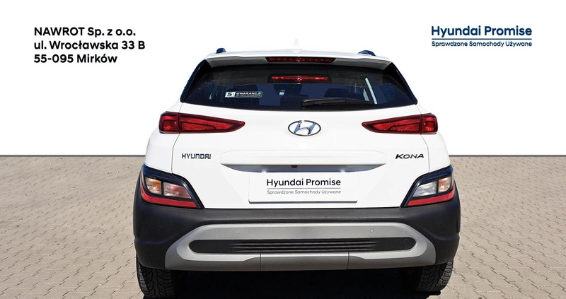 Hyundai Kona cena 87750 przebieg: 27873, rok produkcji 2022 z Koziegłowy małe 154